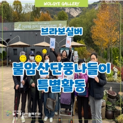 [브라보실버] 불암산단풍나들이